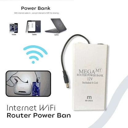 12V WiFi Router Power Bank
