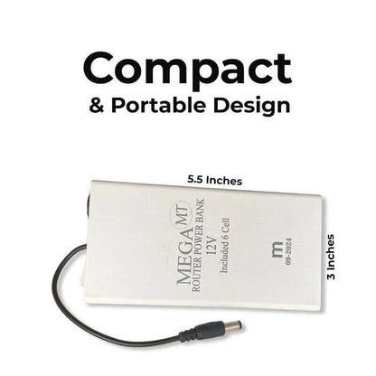 12V WiFi Router Power Bank